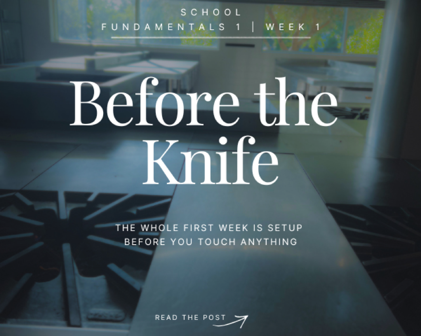 Before the Knife