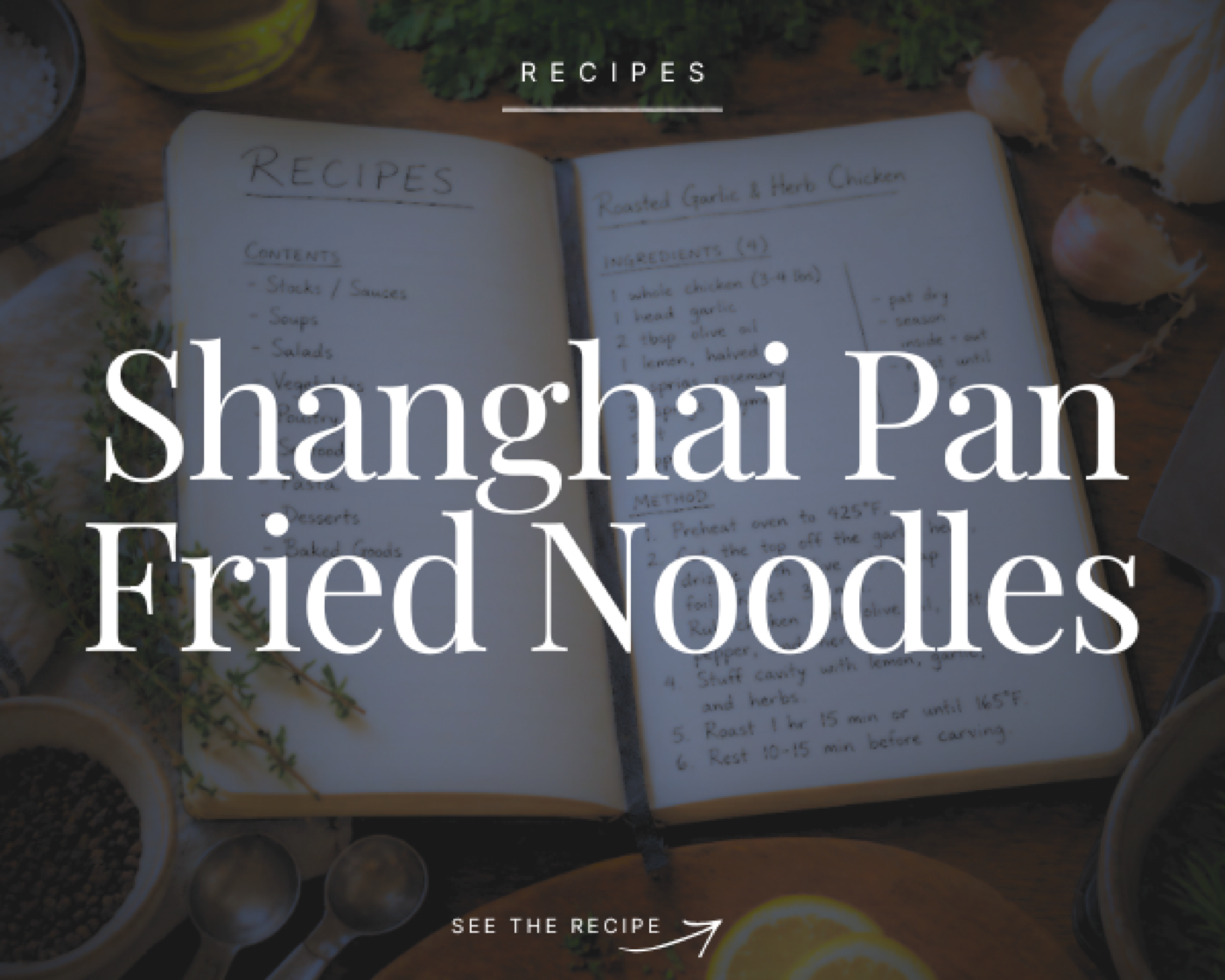 Shanghai Pan-Fried Noodles