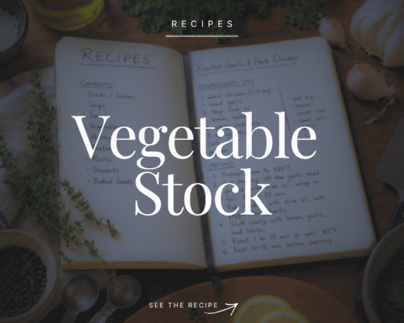 French Vegetable Stock